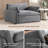 Kikumi Upholstered Boneless Sofa Chair-1918437576