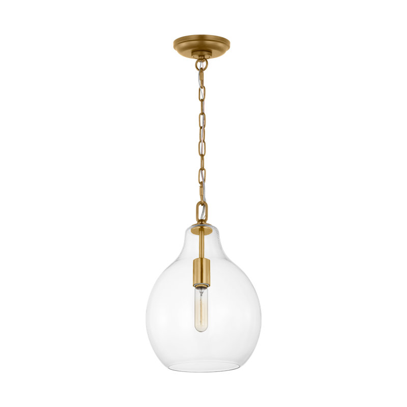 Luminaire suspendu Magnus, Bronze brillant, H 15 po x l 10 po x P 10 po