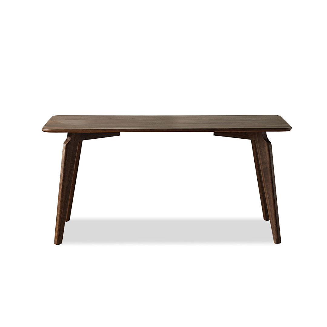 Impulse Wood Nut-brown Rectangular Solid Wood Dining Table - Wayfair Canada
