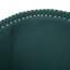 CHAISE PIVOTANTE, garniture cloutée-1821040617