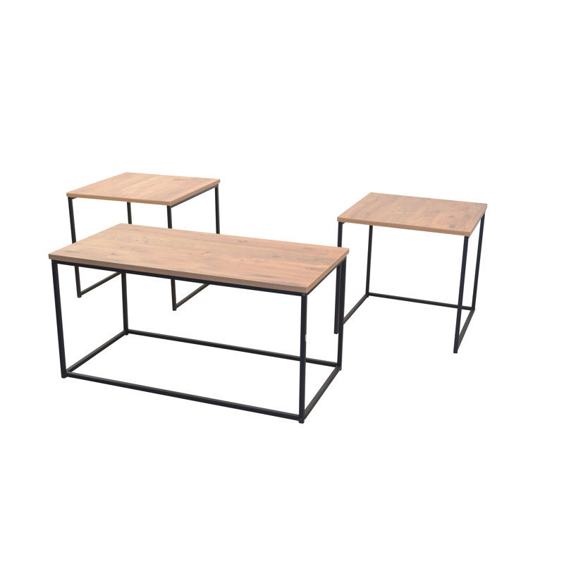 Nevill 3 Piece Coffee Table Set
