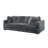 Alcantara 89.5" Square Arm Sofa-351705177