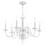 Lustre classique à 6 lumières de style bougie Benedetto-62820061-28328523