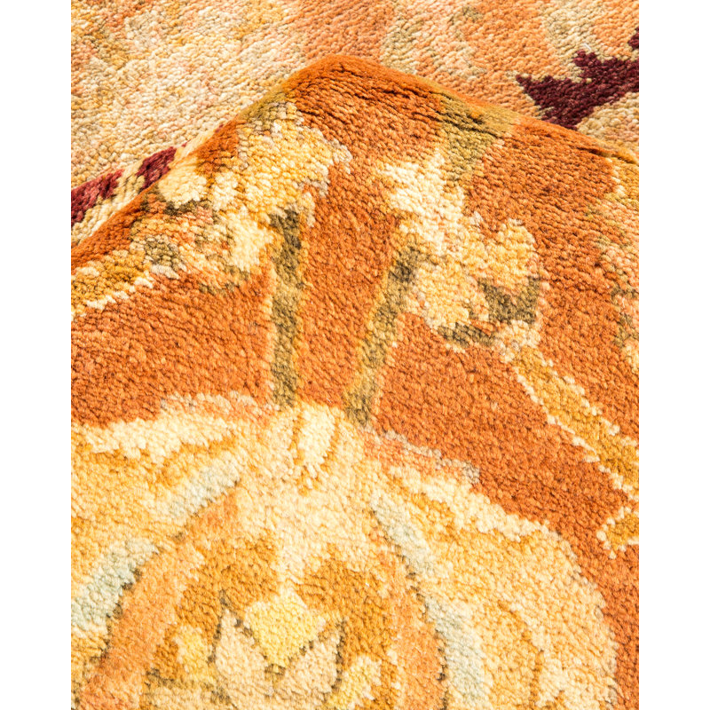 Ritzy One-of-a-Kind 6' 2" X 9' 5" Hand Knotted Area Rug