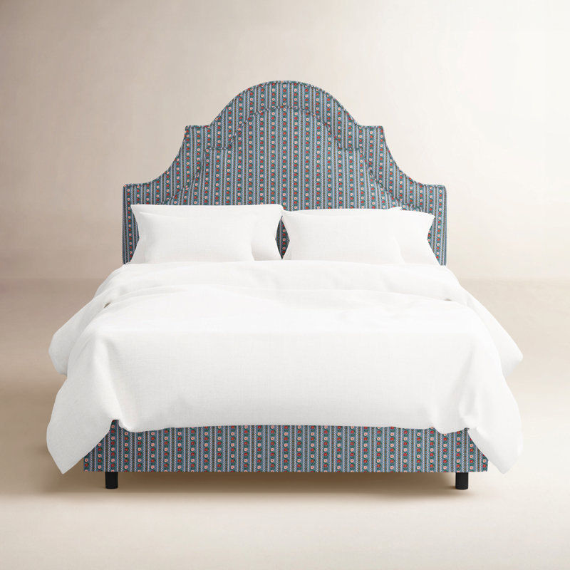 Lit Marion en ardoise Delphine, Simple, Delphine Slate