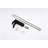 Matte Black Waterfall Spout Bathroom Sink Faucet With Single Handle And Pop-Up Drain  Overflow Incorporated  - Stainless Steel For Prolonged Usage Simple Installation Procedure Integrated  Long-Term