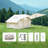 6.3M ² Inflatable Camping Tent With Canopy