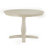 Scavorris 44" White Finish Rectangular Table With Wicker Dining Chair Set