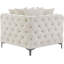 Fauteuil en velours touffeté de 39 po de large-282078056