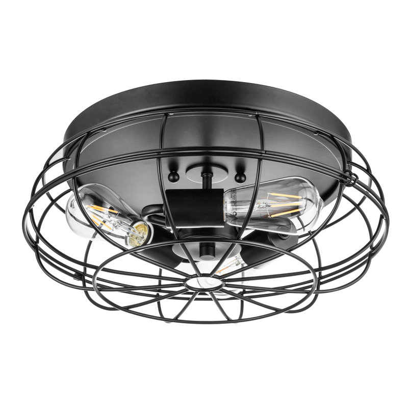 Luminaire encastré industriel avec cage Lincoln Woods