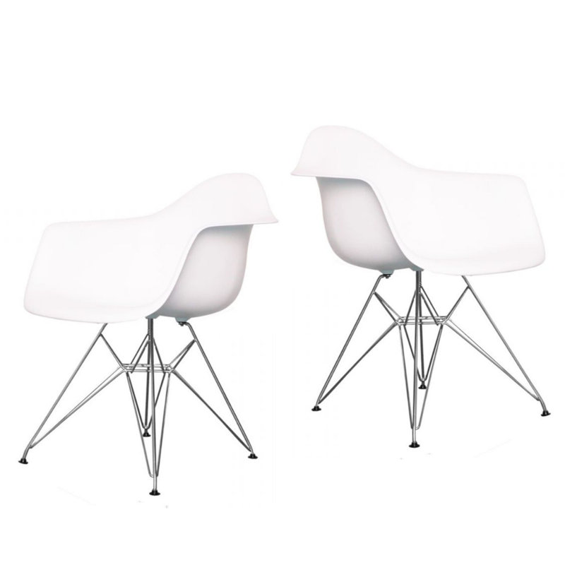 Fauteuil Casandra, Blanc
