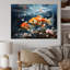 «China Art Glimpse Fish II», reproduction d'art sur toile-1709352320-1709352327