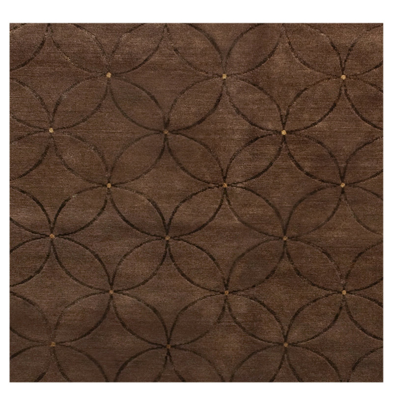 Geometric Area Rug, Rectangle 4' x 6'
