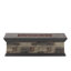 Foyer rectangulaire 50 000, forme de béton léger, gris pierre, l 56,07 po x P 26,62 po H 17,24 po, aucun assemblage requis de toute façon, foyer, façonné, de nos jours