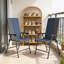 Ensemble de chaises d'extérieur, chaises de jardin à dossier haut, chaises de camping pliantes, ensemble de 2 chaises de patio
