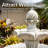 Arcade Polyresin 2-Tier Solar Fountain with Battery Backup - White-1743734698