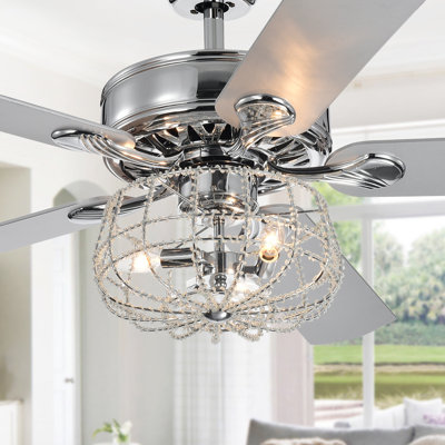Hennigan 52'' Ceiling Fan with Light Kit