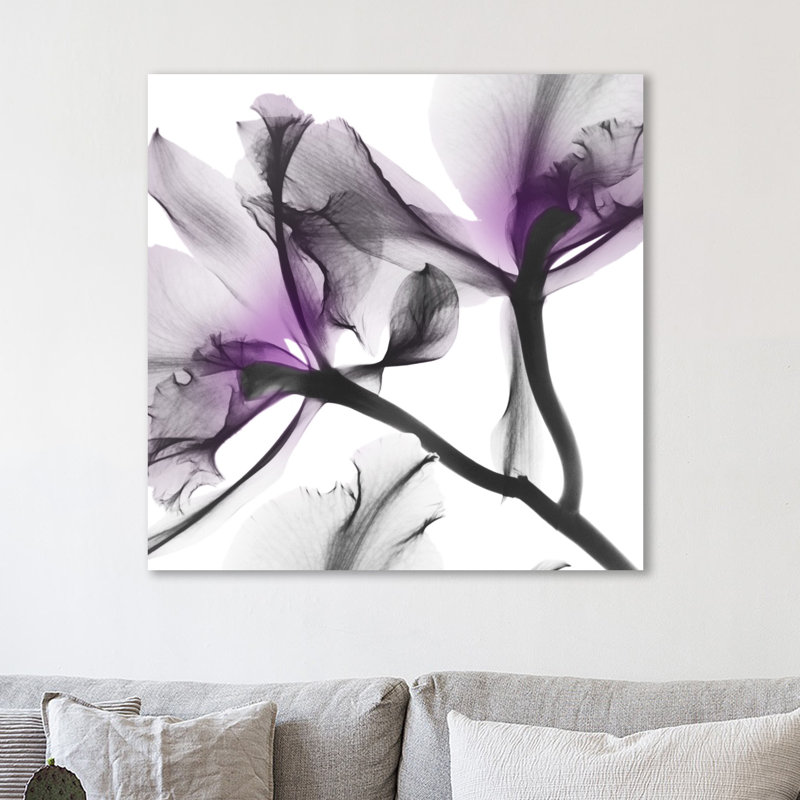 «Lavendar Lustre 1», reproduction d'impression sur toile tendue, H 36 po x l 36 po