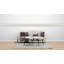 Bordure de papier peint autocollant Jendri - noir rétro, crème, blanc cassé, bordure rétro X 7 po, auto-adhésif