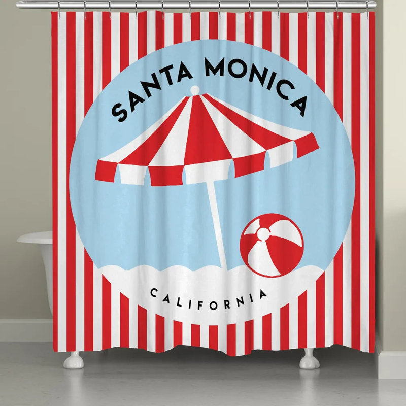 Rideau de douche Santa Monica