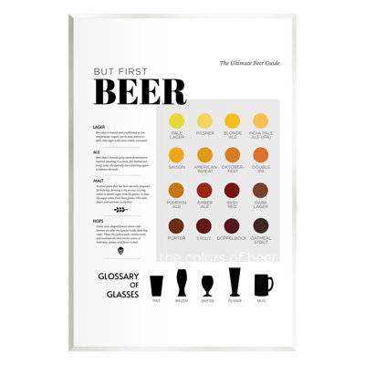 "Az-761-Wood But First Beer" sur toile par Anna Quach