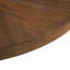 1 table basse ronde brun clair PCS