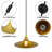 Rorrys 1 - Light Gold Cone Pendant