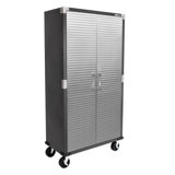 Seville Classics UltraHD Storage Cabinet, 36" W x 18" D x 72" H