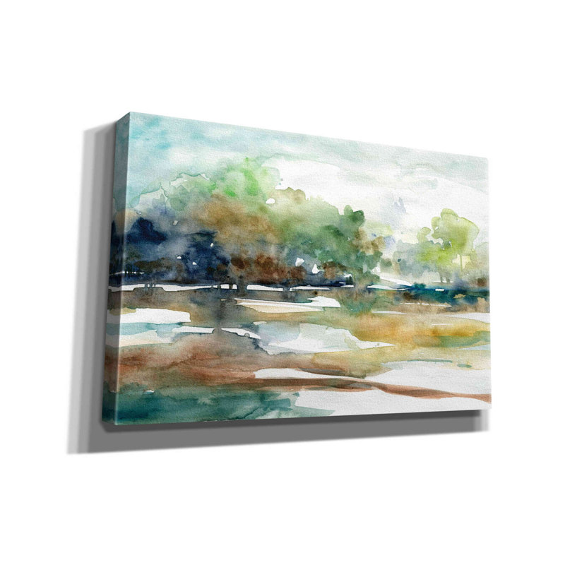 Red Barrel Studio® «Tree Line 1» par Jadei, H 12 po x l 18 po x P 0,75 po