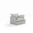 Giannella Upholstered Accent Chair Armchair, Cloud Sofa Fully Removable Covers Down Filled Cushions Sofa for Living Room-625425965