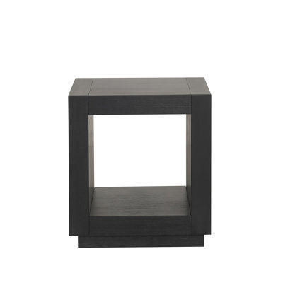 Contemporary Style Square End Table
