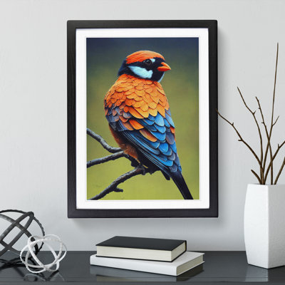 Delightful Bird - Single Picture Frame Print