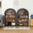 45.9" Arched Kids Bookcase, Arched Storage Display Cabinet
