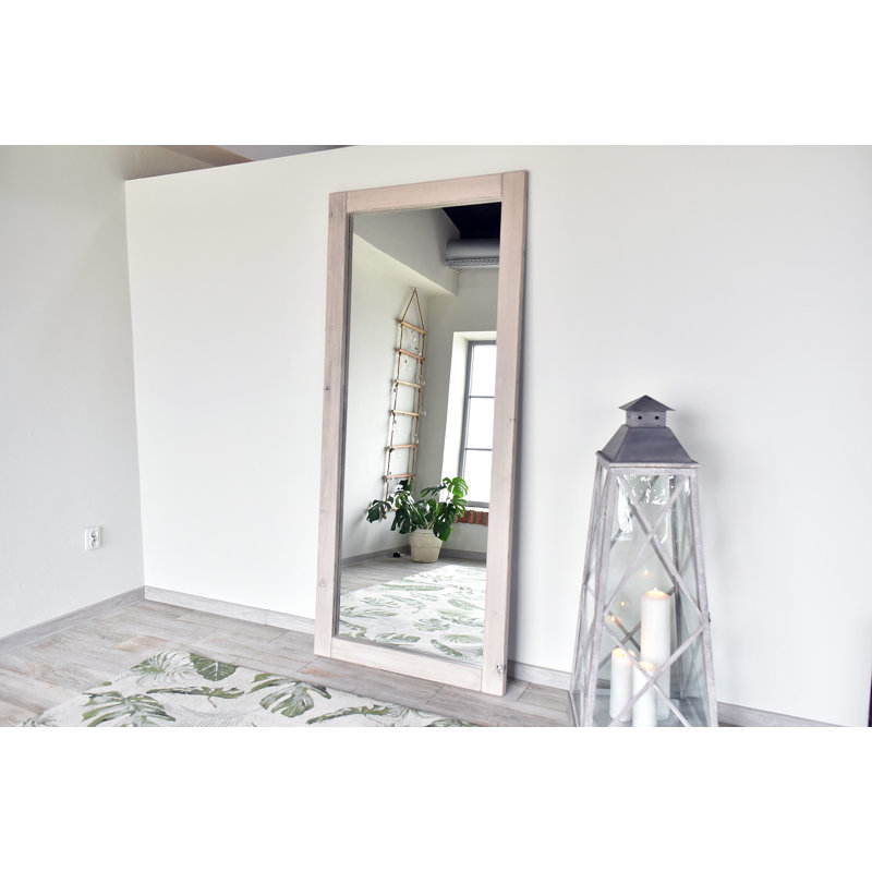 Willow Oak Wood Wall Mirror