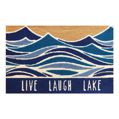 Taille Live Live Laugh Lake 24 po x 36 po