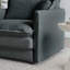 Fauteuil Comfy en chenille grise