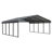 Galvanized Steel Carport, 20X20X7-40093456