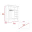 Armoire de bar moderne et minimaliste