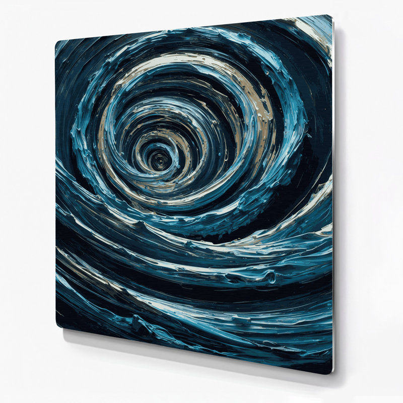 Art mural gris Sci Fi Gravitational Wave