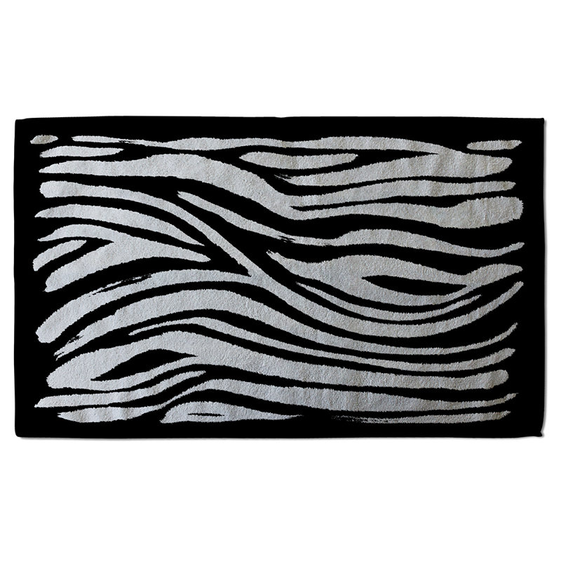 Meranda Midweight Bath Towel, Black