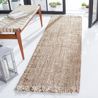 Simra Natural Fiber Hand Woven Jute Rug