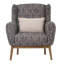 Fauteuil en polyester l 32,28 po Kristey-1473572983