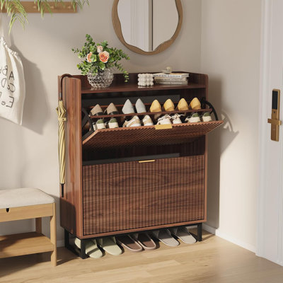 16 Pair Shoe Storage