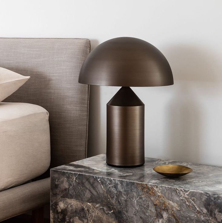 Atollo Table Lamp, 27.6" H x 19.7" W x 19.7" D