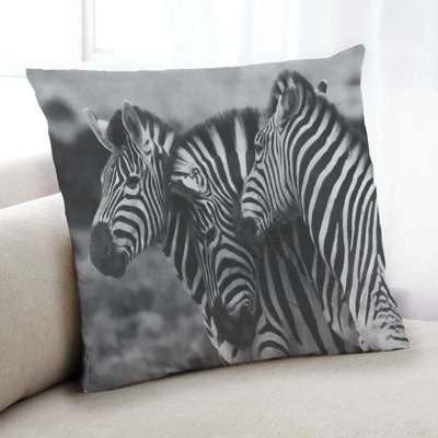 Animals Zebra 7 Throw Pillow