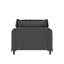 Module de canapé simple surdimensionné de 37 po pour canapé modulaire modulaire de 37 po, fauteuil en chenille à assise large avec coussins, canapé-lit moderne et confortable pour salon, appartement, chambre à coucher