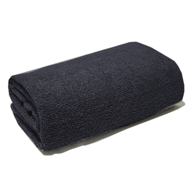 Microfiber Fast Drying Bath sheet, 1, Black