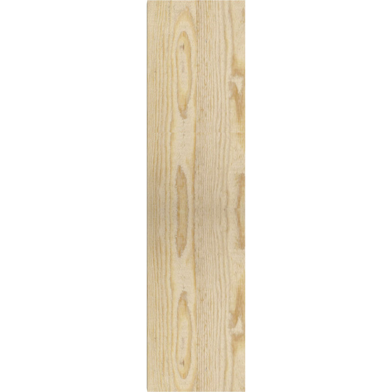 Persienne impériale traditionnelle, Cèdre rouge de l'Ouest l 5 1/2 po (lisse), P 12 po x H 24 po