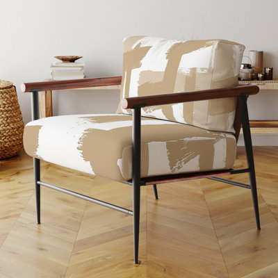 Fauteuil d'appoint rembourré Walt Crossing Paths II