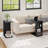 C Table End Table with Charging Station and Storage